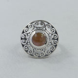 Tourmaline Silver Rings