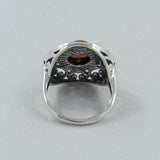 Tourmaline Silver Rings