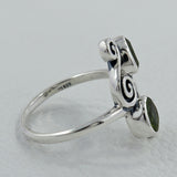 925 Starling Silver Peridot Ring