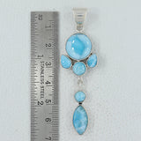 Larimar 925 Silver Pendant