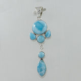 Larimar 925 Silver Pendant