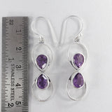 Mystic Quartz Silver Earring