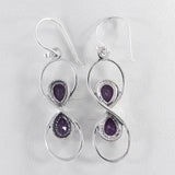 Mystic Quartz Silver Earring