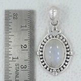 Amethyst Solid Silver Pendant