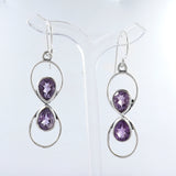 Mystic Quartz Silver Earring