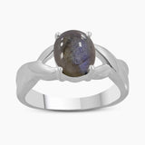 925 Sterling Silver Labradorite Rings