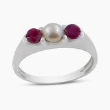 925 Sterling Silver Emerald Rings