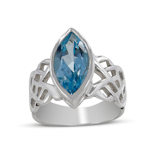 Amethyst Silver Rings