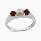 925 Sterling Silver Emerald Rings