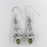 Citrine Silver Earrings