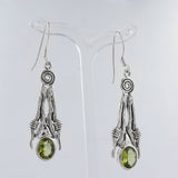 Citrine Silver Earrings