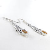 Citrine Silver Earrings
