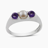 925 Sterling Silver Emerald Rings