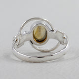 Tourmaline  Silver Ring