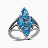 925 Sterling Silver Peridot Rings