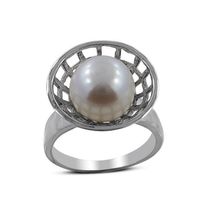 Fresh Water Pearl Silver Rings