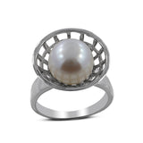 Fresh Water Pearl Silver Rings