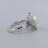 Fresh Water Pearl Silver Rings