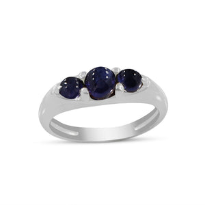 925 Sterling Silver Emerald Rings