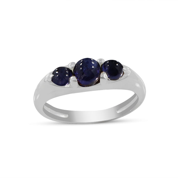 925 Sterling Silver Emerald Rings