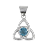 925 Sterling Silver Idocrase Pendant