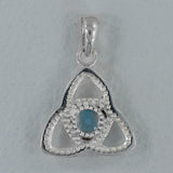 925 Sterling Silver Idocrase Pendant