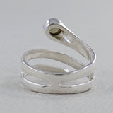 925 Sterling Silver Peridot Ring