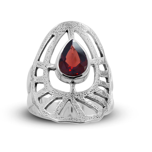 925 Sterling Silver Blue Topaz Rings