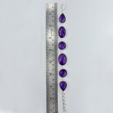 Purple Amethyst February Birthstone Bracelet Jewelry