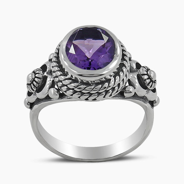 925 Sterling Silver Citrine Rings