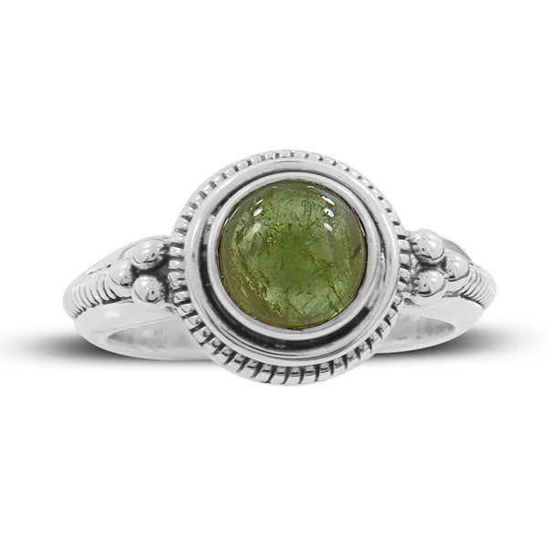 925 Sterling Silver Tourmaline Ring