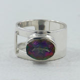 925 Starling Silver Amethyst Ring