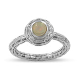 925 Starling Silver Smoky Quartz Ring