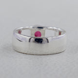 Rainbow Moonstone Silver Ring