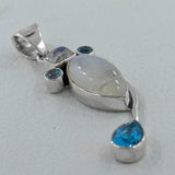 Labradorite 925 Sterling Silver Pendant