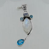 Labradorite 925 Sterling Silver Pendant