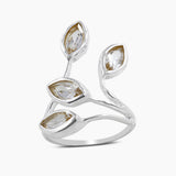 Natural Ruby Silver Rings