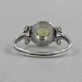 Peridot Silver Ring