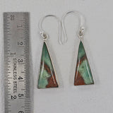 Chrysoprase Silver Earring