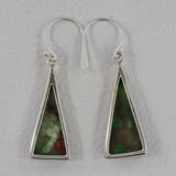 Chrysoprase Silver Earring