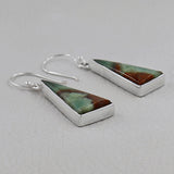 Chrysoprase Silver Earring