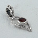 925 Silver Natural Ruby Pendant