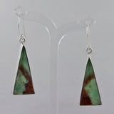 Chrysoprase Silver Earring