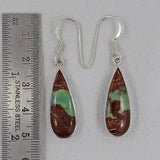 Chrysoprase Silver Earring