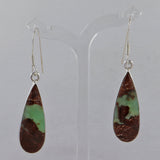 Chrysoprase Silver Earring