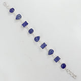 Blue Raw Tanzanite December Birthstone Bracelets