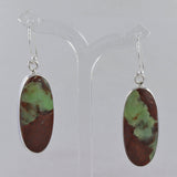 Chrysoprase Silver Earring