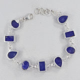 Blue Raw Tanzanite December Birthstone Bracelets