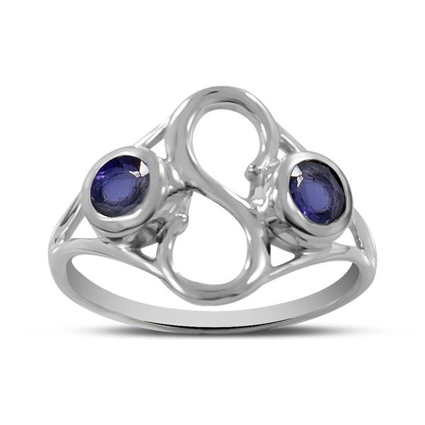 925 Sterling Silver Iolite Rings