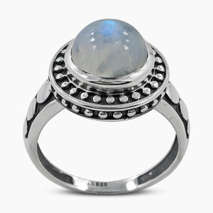 925 Silver Labradorite Rings